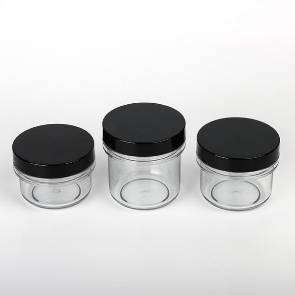 6oz frasco de empacotamento de creme, recipientes plásticos reciclados para produtos de beleza