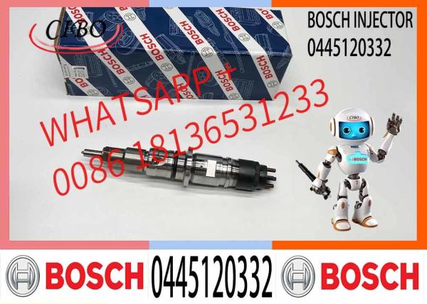 Fuel Pump Assembly Injector 0 445 120 332 Nozzle Injector 0445 120 332 0445120332 For Engine Car