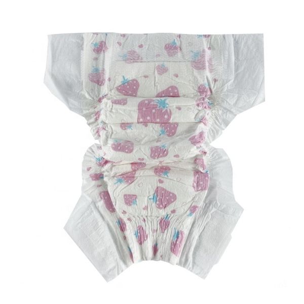 S / M / L / XL Breathable Soft Baby Diaper With Ultra Thin Absorbent Core