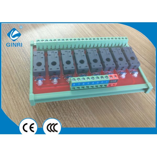 8-Channel Omron Relay Module/card Pluggable PLC Relay Module