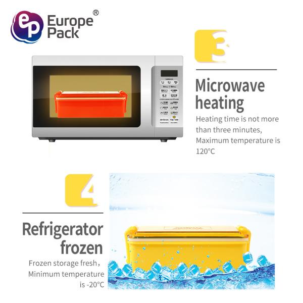 Wholesale School Office Take Away Airtight Leakproof Microwave Plastic Bento Children Lunch Box