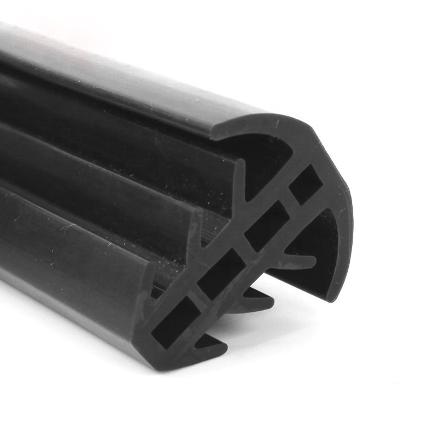 Т-образная резиновая экструзионная пленка EPDM для солнечных панелей, устойчивая к ультрафиолету 35х16 мм