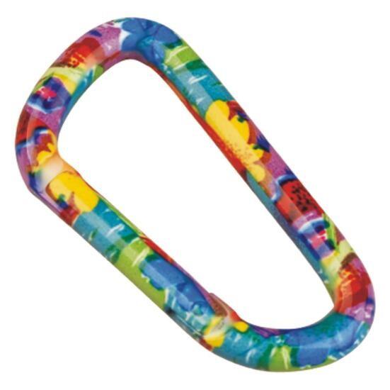 Camouflage Aluminum Carabiner Hook Colorful Aluminum Snap Hook Quick Release