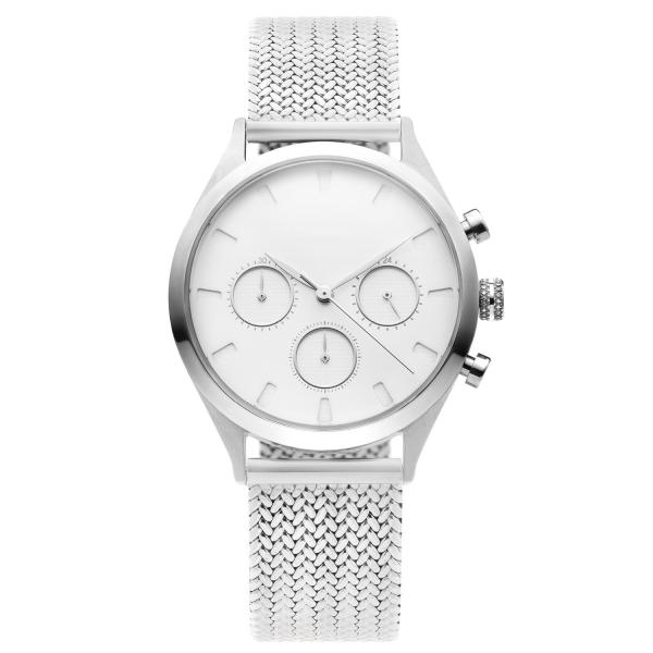 Multifunction Ladies Stainless Steel Watches 3 Atm Water Resistant With Great Dial