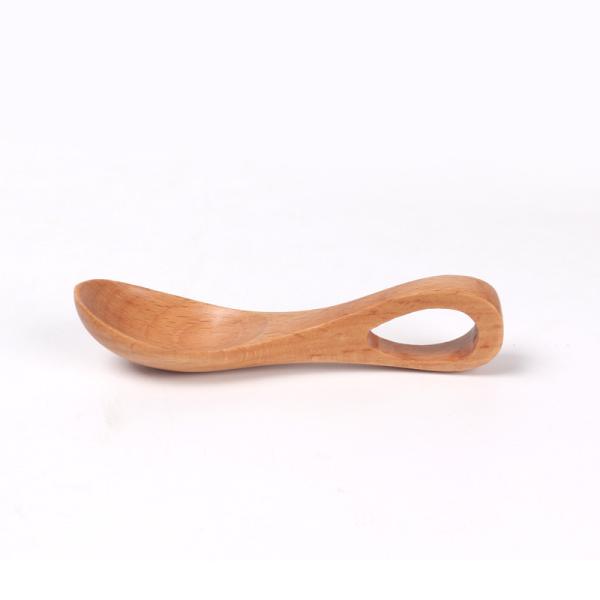 0 - 12 Months BPA Free Wooden  Baby Spoon Fork Set Animal Shaped