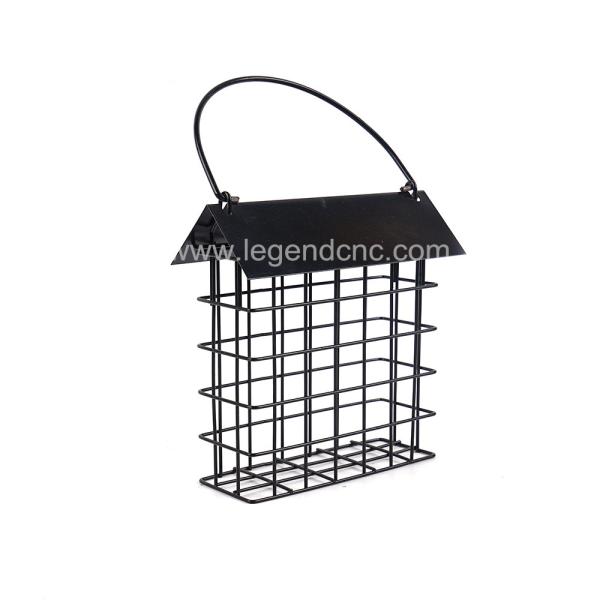 Outdoors Cast Iron Bird Feeder , Eco Friendly Metal Hanging Bird Feeder