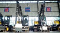 Excavador hidráulico grande 7 Ton Municipal Earthwork Hook Machine con las herramientas auxiliares