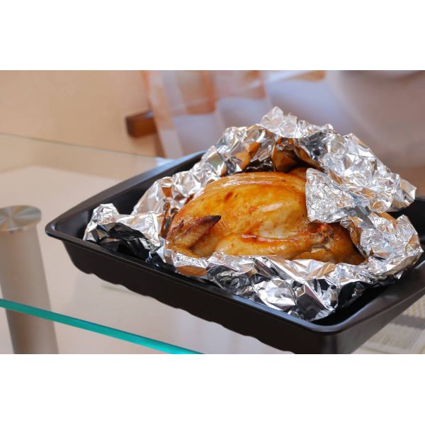 Food Grade Papel Aluminio Bbq Baking Foil Wrapping Paper with Customized Thickness