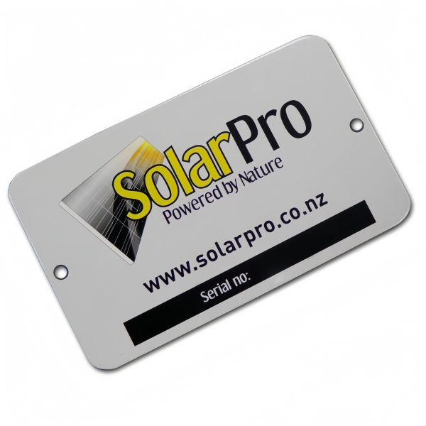 3D Logo Custom Aluminum Nameplate Casting Engraving Name Plate