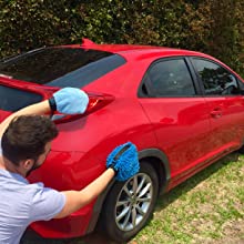 Car Clean Accesories Car Washing Cleaning Set 7 In 1 Portable Car Wash Kit, Brush Mop, Microfiber Car Towel