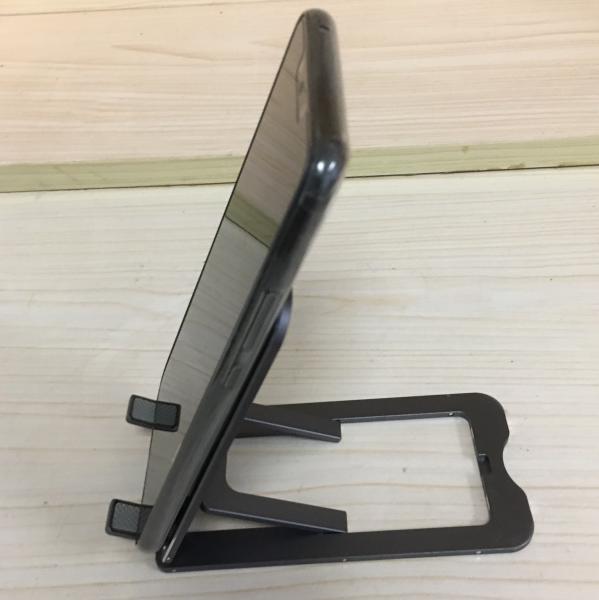 Custom CNC Lathe Machining Metal Laptop Stand Aluminum Cell Phone Stand 3.0mm