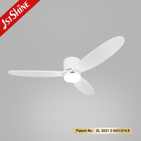 ETL Certificado 1stshine Ventilador de teto montado ou tipo de teto com luz LED e controle remoto