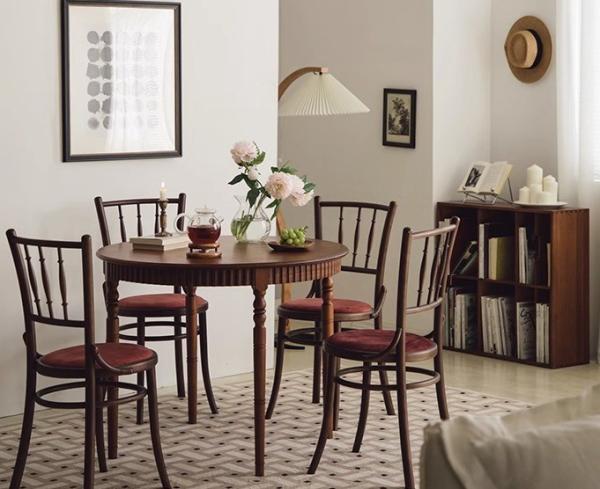 Dining Room Furniture Solid Wood Velvet Classical Wooden Luxury Used Antique Modern Chairs for Weddings and Special Events