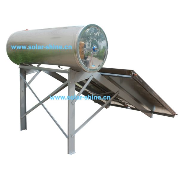 flat plate compact solar water heater 6