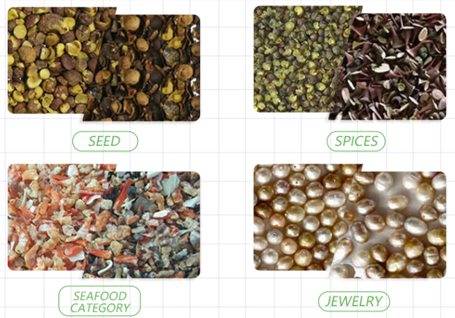 máquina inteligente del clasificador del color del CCD 10t/h para las habas de Mung verdes