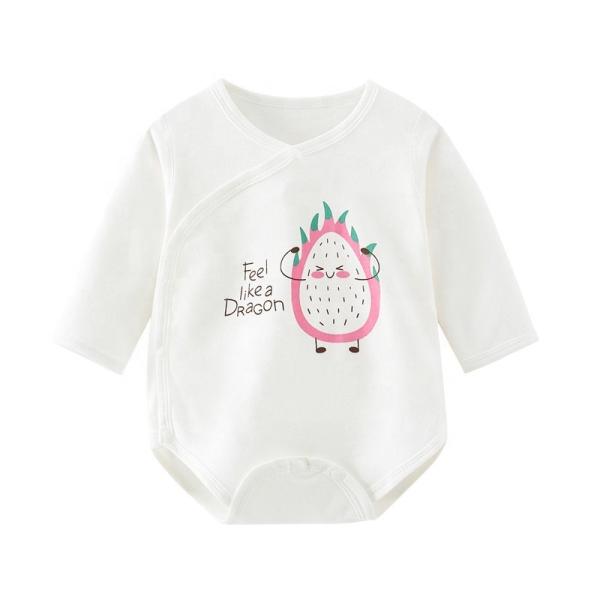 Baby Romper High Quality 100% Cotton Long Sleeve Onesie Baby Bodysuit with factory price