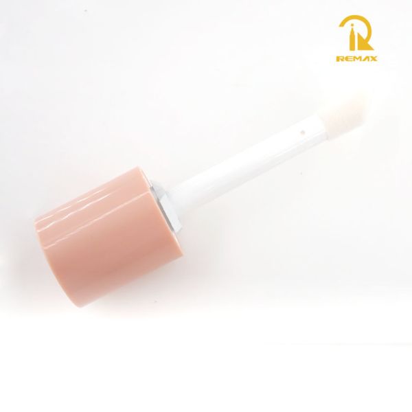 30ml Glass Foundation Bottle with Brush + Thick-Bottom Pink Lip Gloss Bottle – Empty Cosmetic Containers for DIY Makeup