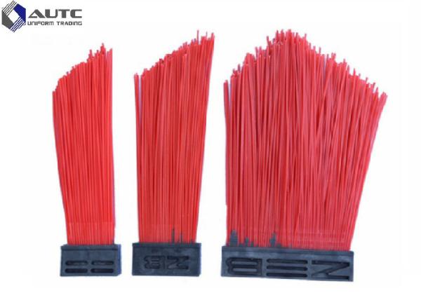 PP Bristle Road Sweepers Strip Cleaning Forklift Road Sweeping Square Road Sweeping Brushes With Differnt Size