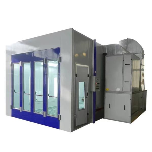 Infrared Lamp Car Spray Booth with Steel Structure and Efficient Filter