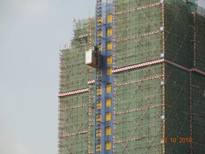 Canteiro de obras 36M ajustáveis/grua mínima do material de construção