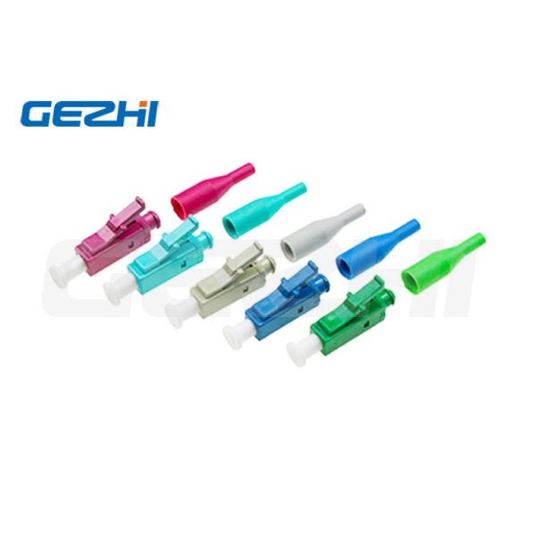 Compact Single Mode LC Fiber Optic Connector 0.9mm for FTTH Networks with Low Insertion Loss