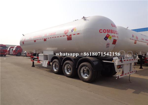 54m3 Semi Tanker Trailer LPG Propane Gas Transportation 27mt 1 Year Warranty