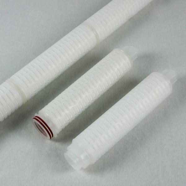 Polyester Pleated Filtration System for RO Water Treatment 10*10*30cm Weight KG 1 kg