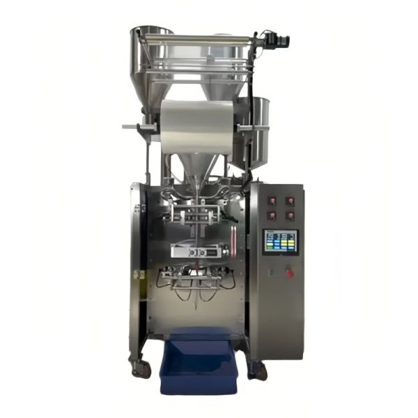 220V Automatic Granule Packing Machine Three In One Popcorn Packing Machine 1.5kw QNGP-803