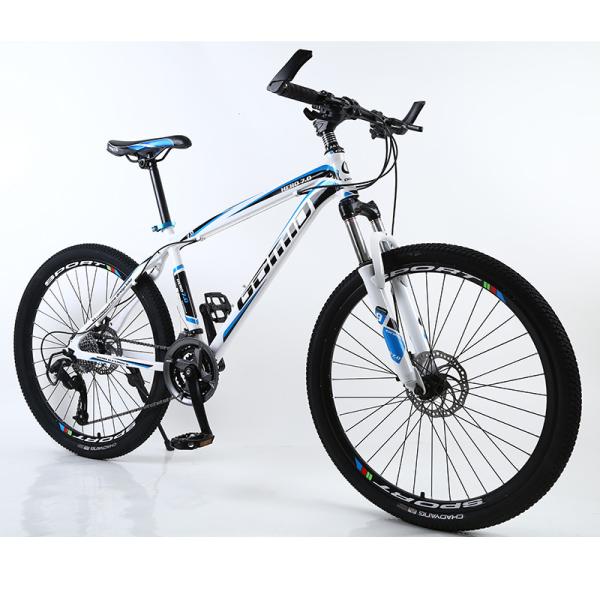 Customized OEM 24 26 Inch Aluminum Alloy Mountain Bike for Man Hard Frame Non-rear Damper