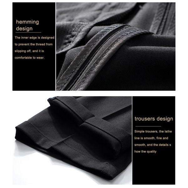 Полиэстер / хлопок мужские брюки брюки костюм с формальным платьем пальто и стройный блейзер