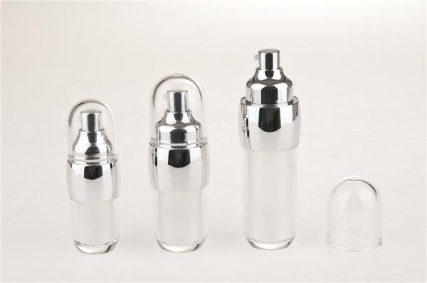 Material PMMA Airless Pump Bottles 50 Ml Customized Airless Spray Bottle
