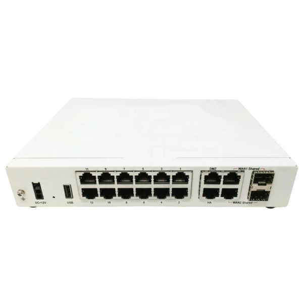 FortiGate 80F Network Firewall with 1.4 Gbps IPS Throughput, 1 Gbps SSL Inspection, and 8 x GE RJ45 Ports
