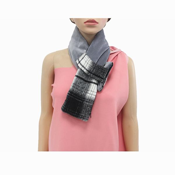 Washable Fleece Electric Heated Scarf  USB Charging Winter Usage