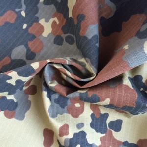 Tecido de algodão de camuflagem militar de tecido de algodão 57/58"
