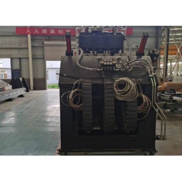 9 Axes CNC Angle Line Machine For Drilling Stamping Of Large Dimension Angle Steel Up To 14m Length