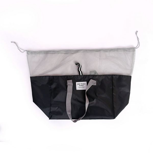 33*11*23cm Foldable Oxford Tote Bag Outdoor Travel Waterproof