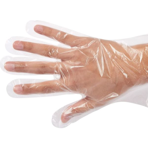 Safety Food Handling Gloves , Disposable Work Gloves Powder & Sulfur Free