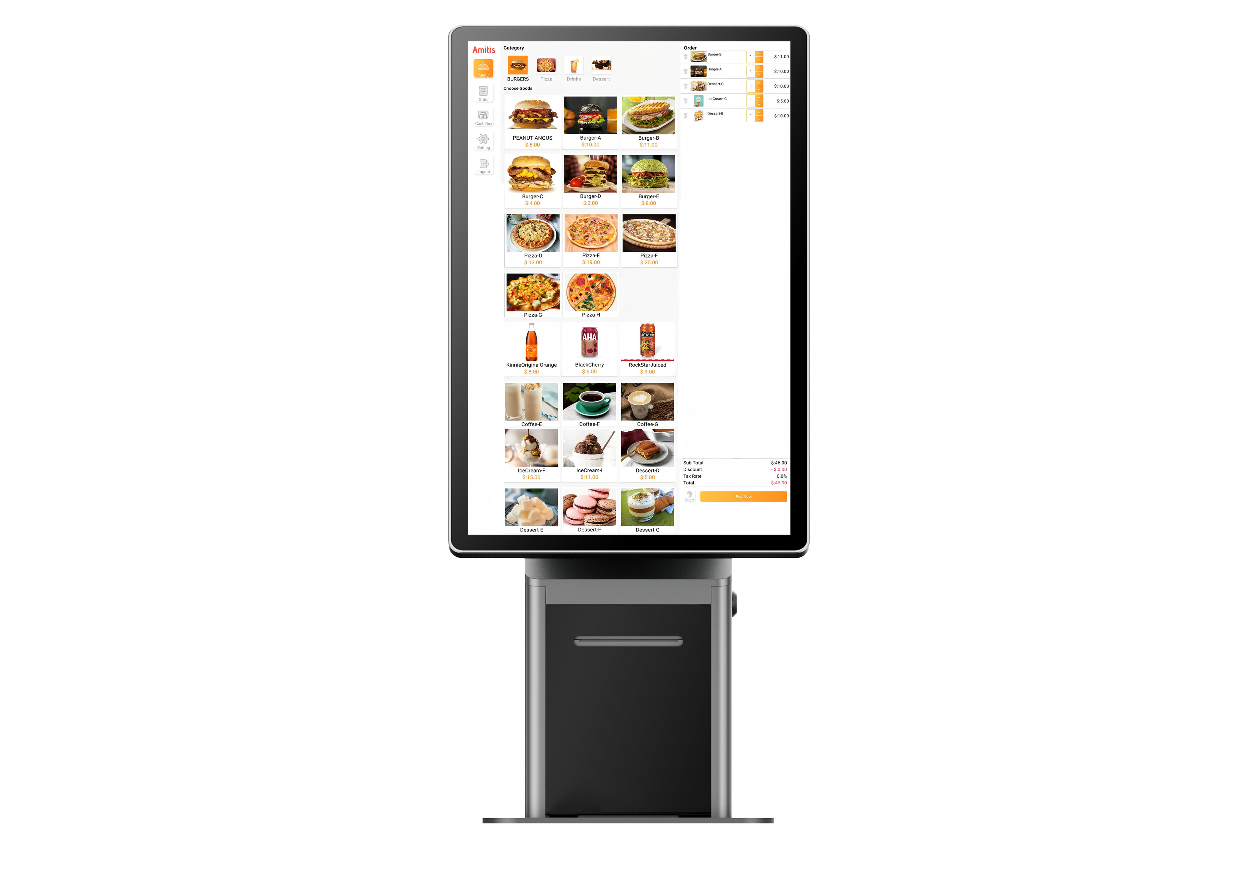 Modular Self Checkout Kiosk Octa Core With Scalable Hardware Integration