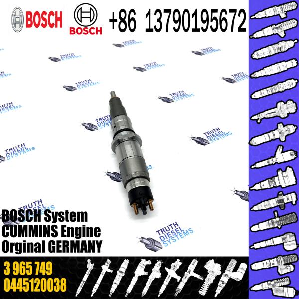High Quality 3965749 Diesel Engine Fuel Common Rail Injector 0445120133 0 445 120 133