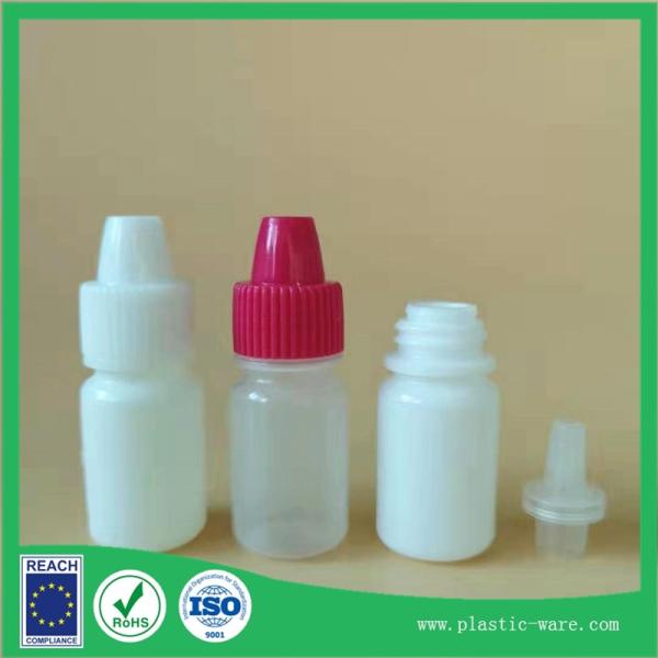 5ml dropper bottle PE material white color or clean Paint bottles Ophthalmic bottle