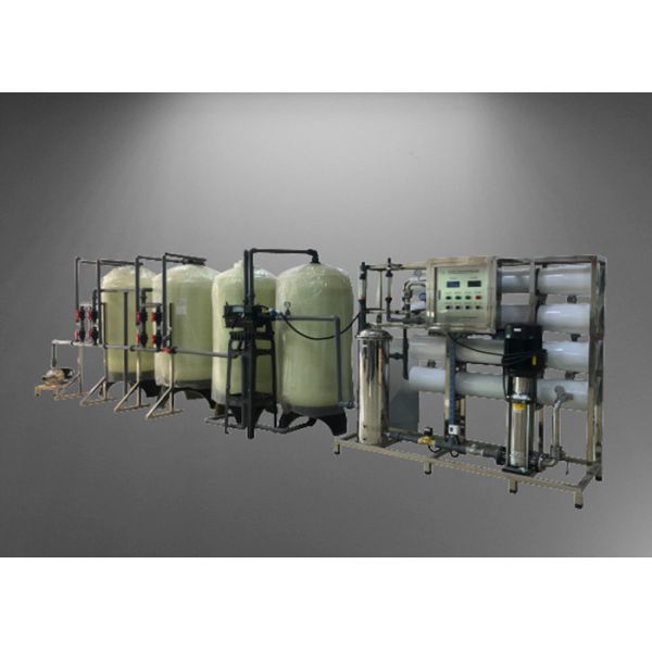 4TPH RO Machine With Standby Water Softener System For Remove Dissolved Solids From Water