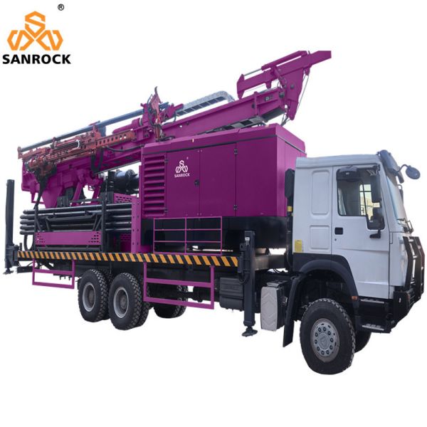 Reverse Circulation Drilling Rig 400m 500m 600m 1000m RC Drilling Machine Truck Mounted Drilling Rig