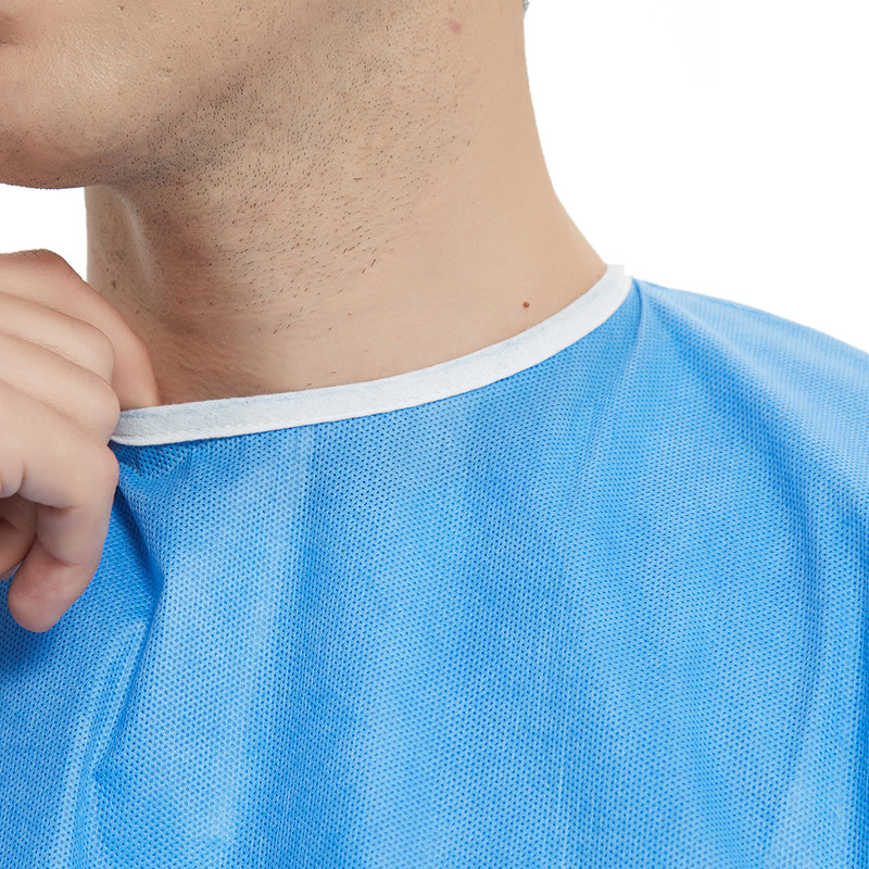 Изоляция S-XXL SMS хирургическая одевает устранимую работая мантию