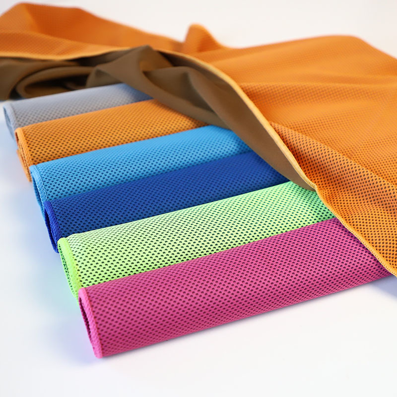 30x100cm 170gsm Cooling Microfiber Sport Towel 100% Polyester