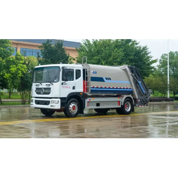 Eco-Friendly Electric Compressed Garbage Truck for Efficient Waste Collection2.