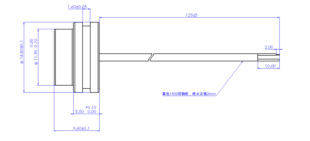 Newest type Home water meter application 1mhz ultrasoic sensor water flow sensor