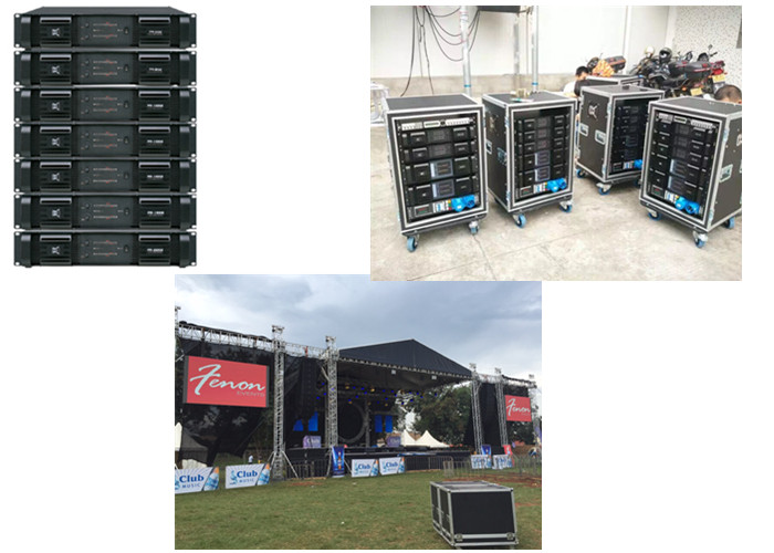 Effect Night Club Tour System 2 Channel Digital Power Amplifier 1800 Watt