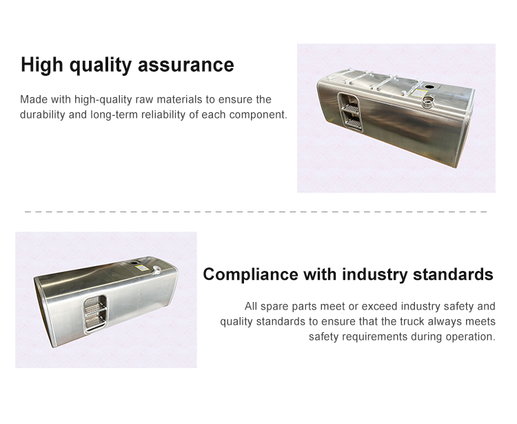 Acero caliente aleación de aluminio tanque de combustible DZ9X189551020 DZ93189575007 para SHACMAN