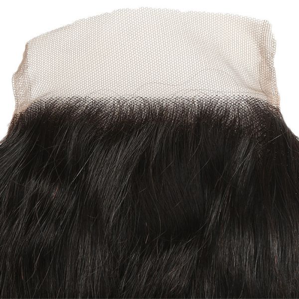 Shedding-Free Remy Hair Kinky Straight Lace Closure for Straight Kinky Hair Extensions