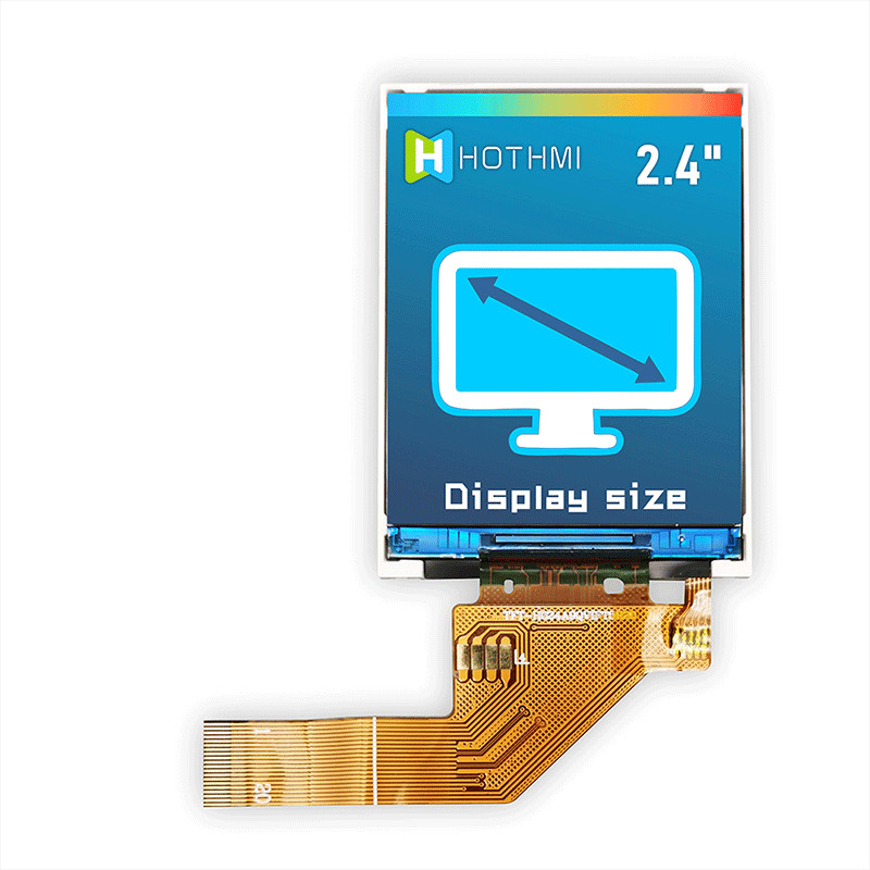 Дисплей 240x320 TFT-H024A9QVIFT8N20 прочного 2,4 солнечного света читаемый TFT LCD дюйма